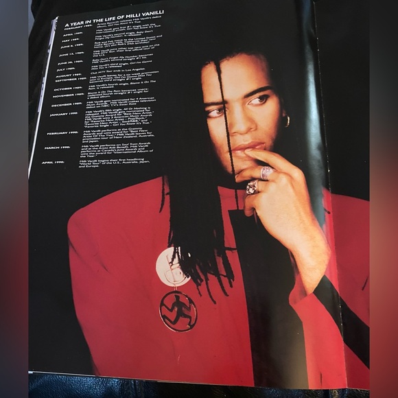 Milli Vanilli 1990 Concert Program Super Rare!! Vintage Collectible Original - Picture 7 of 9